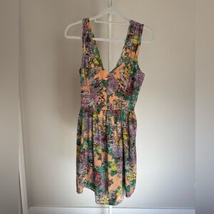 Bar III Floral Sleeveless Dress size XL